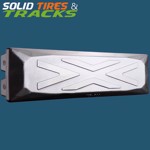 24" 600 mm Bolt-On Rubber Pad 190mm Pitch