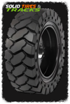 Solid Skid Steer Tires 10-16.5 - L5 Heavy Duty
