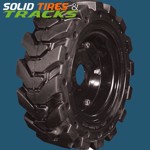 14x17.5/36x12-20 Solid Skid Steer Tire- Best Value