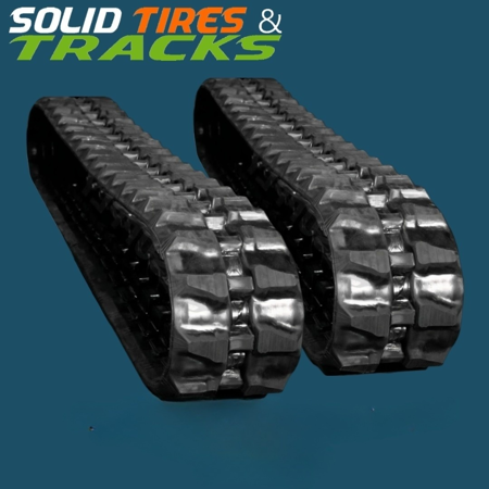 180x72x41 Excavator Rubber Tracks-Block Pattern