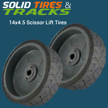 14x4.5 Scissor Lift Tires