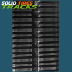 CTL Rubber Track 400x86x55 - Multi-Bar Pattern